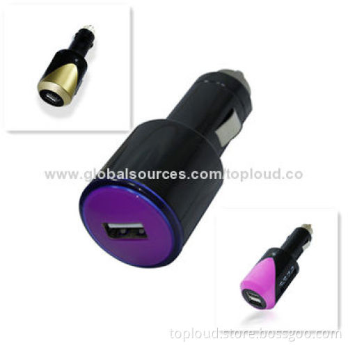 New Arrival Unique Design 5V/1A, 2.1A Car Chargers